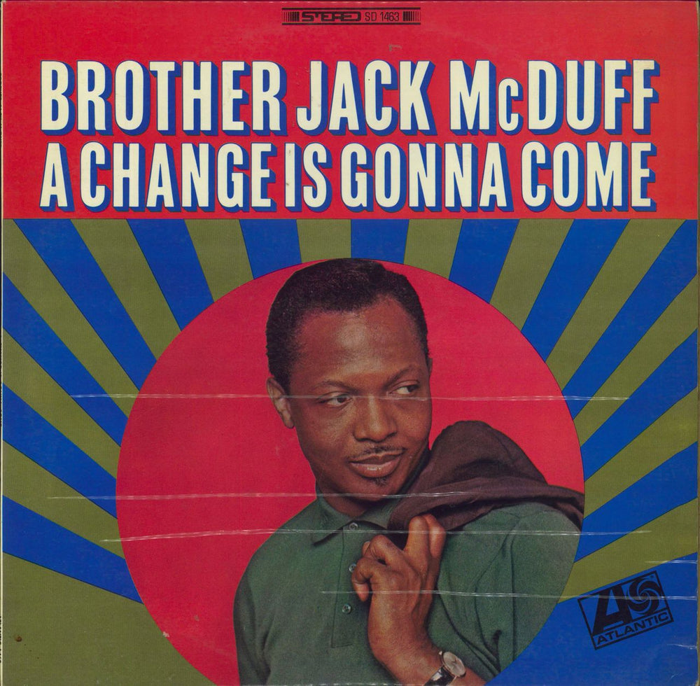 Jack McDuff A Change Is Gonna Come US vinyl LP album (LP record) SD1463