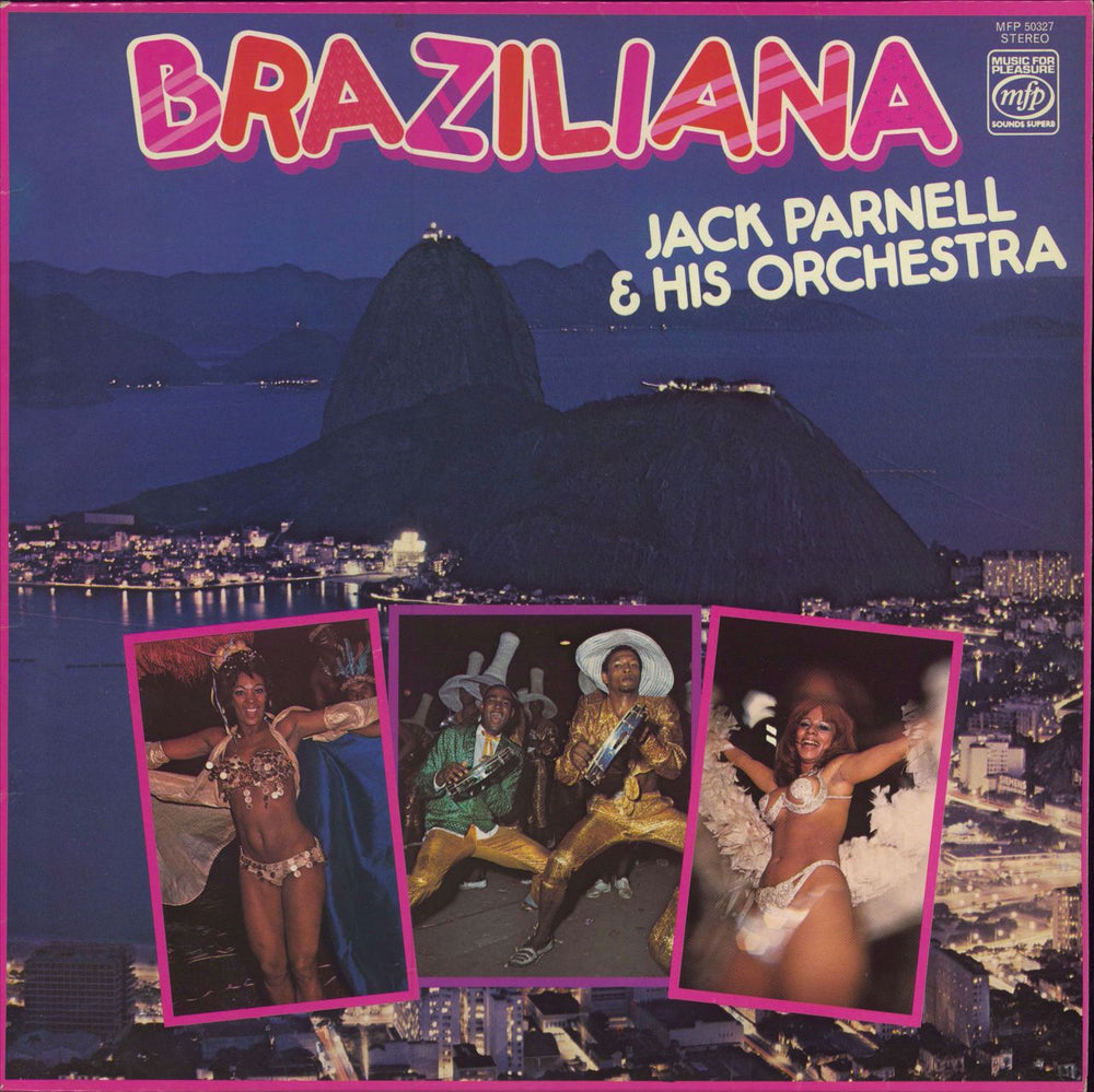 Jack Parnell Braziliana UK vinyl LP album (LP record) MFP50327