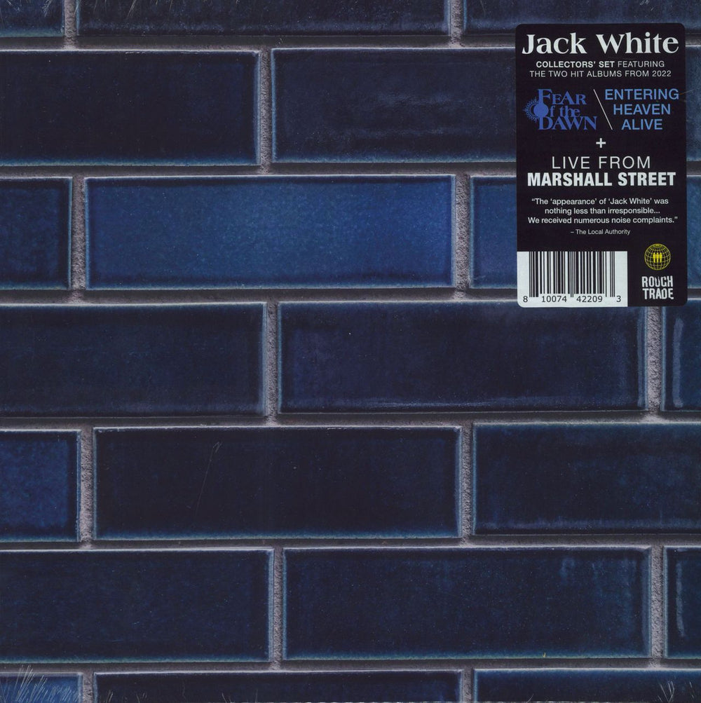 Jack White Fear Of The Dawn / Entering Heaven Alive / Live From Marshall Street - Sealed US Vinyl Box Set TMR-753