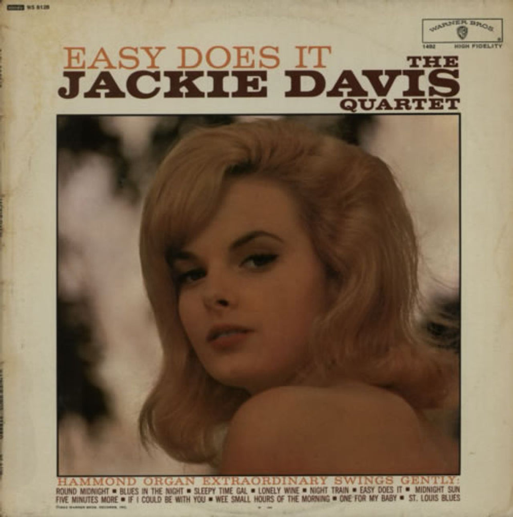 Jackie Davis Easy Does It - Test Pressing UK vinyl LP album (LP record) WS8128