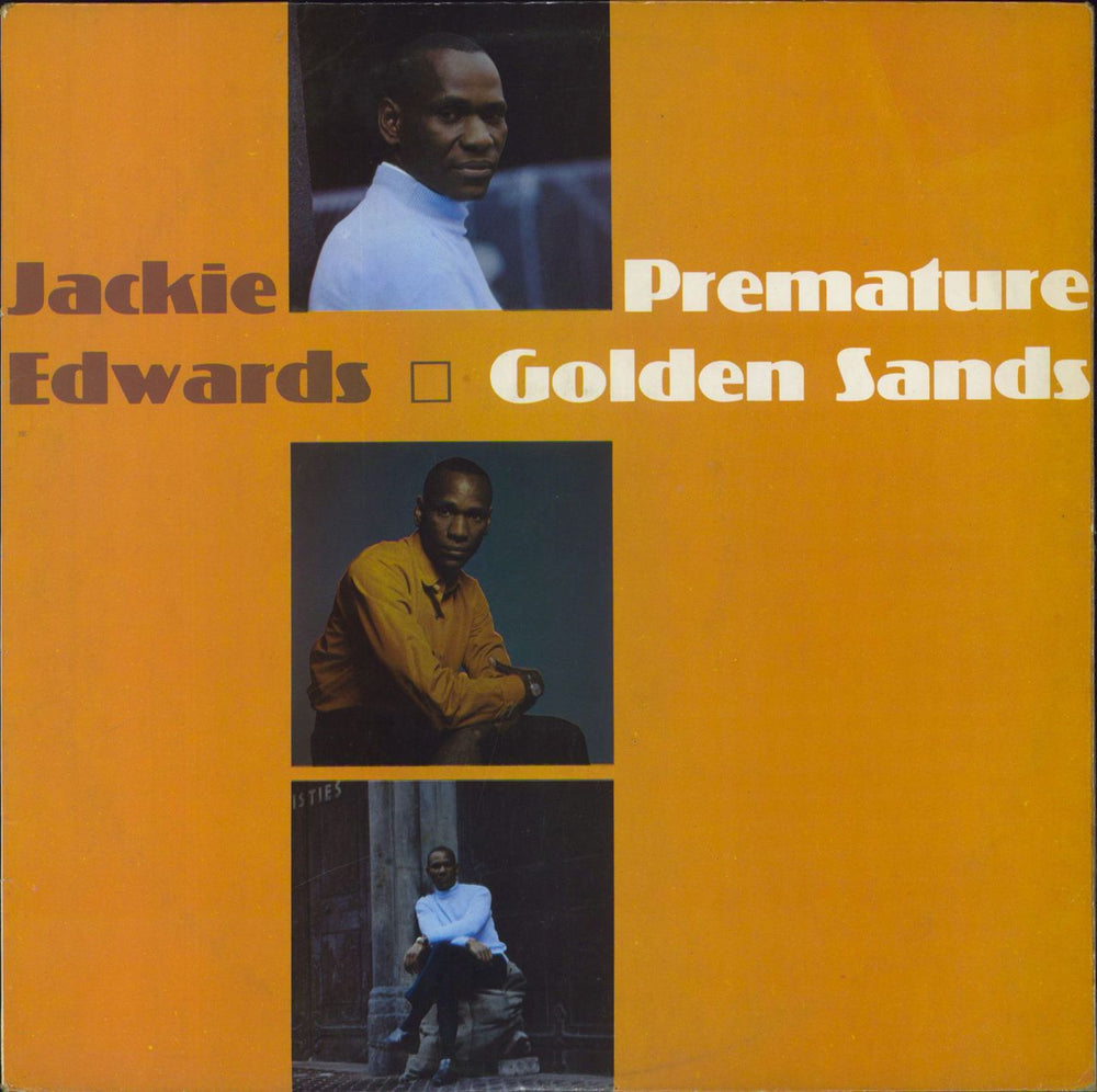 Jackie Edwards Premature Golden Sands UK vinyl LP album (LP record) TBL156