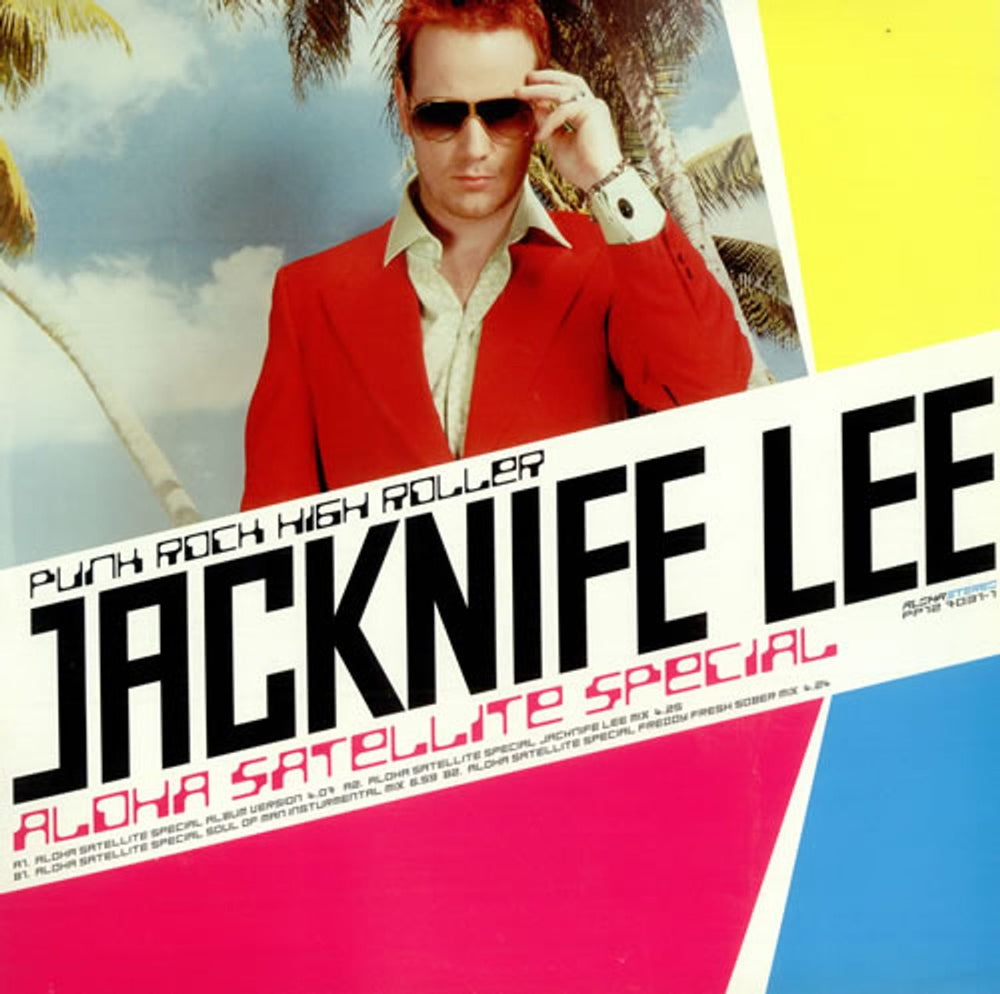 Jacknife Lee Aloha Satellite Special UK 12" vinyl single (12 inch record / Maxi-single) PPLP1270311