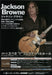 Jackson Browne Live in Osaka 2015 Japanese Promo handbill HANDBILL