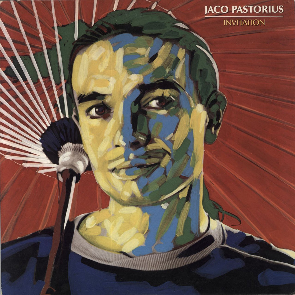 Jaco Pastorius Invitation US vinyl LP album (LP record) 1-23876
