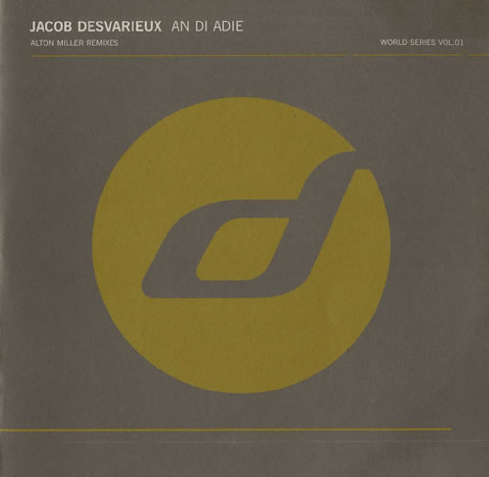 Jacob Desvarieux An Di Adie - World Series Vol. 01 UK 12" vinyl single (12 inch record / Maxi-single) DI2056