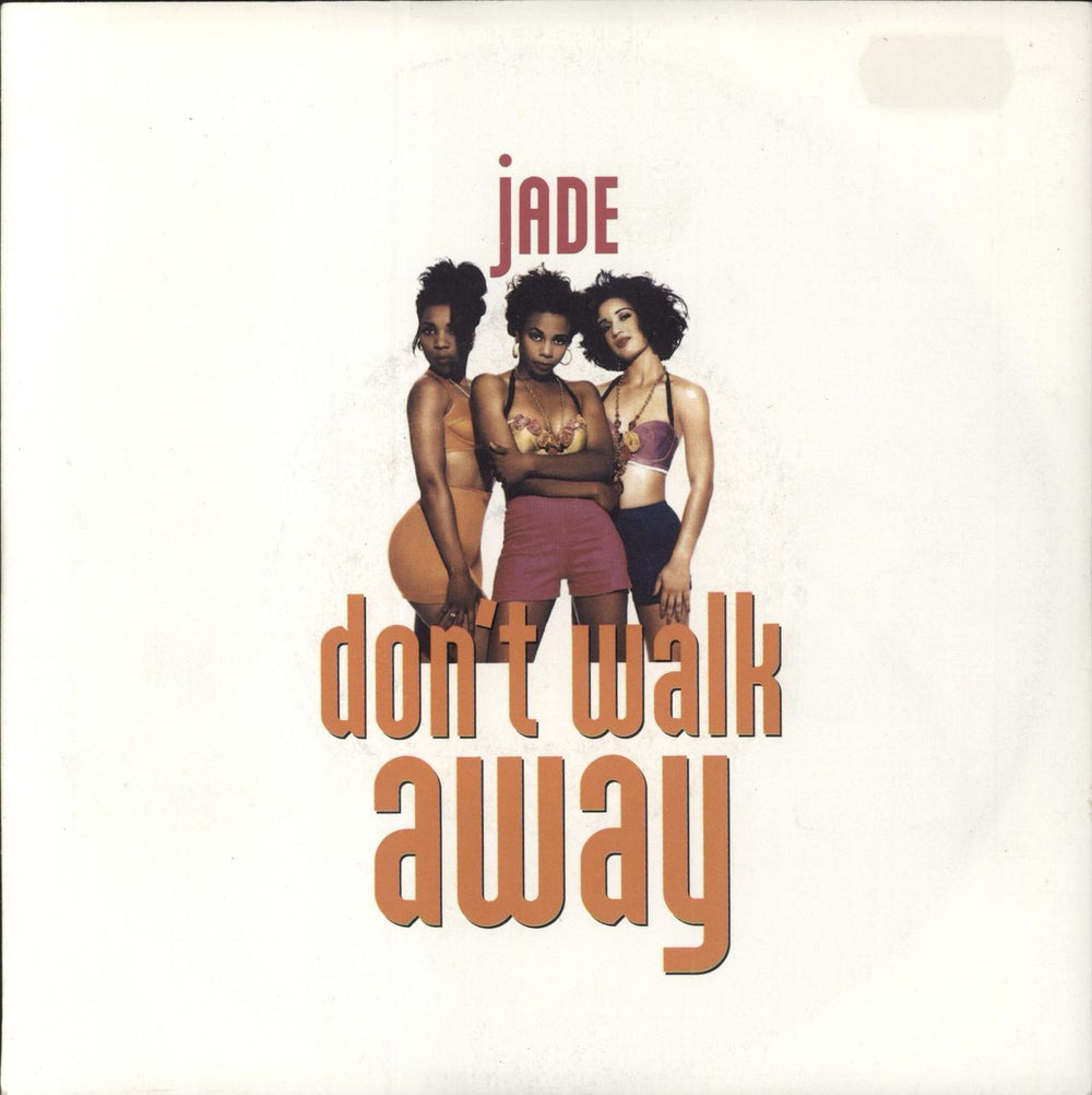 Jade Don't Walk Away UK 7" vinyl single (7 inch record / 45) W0160