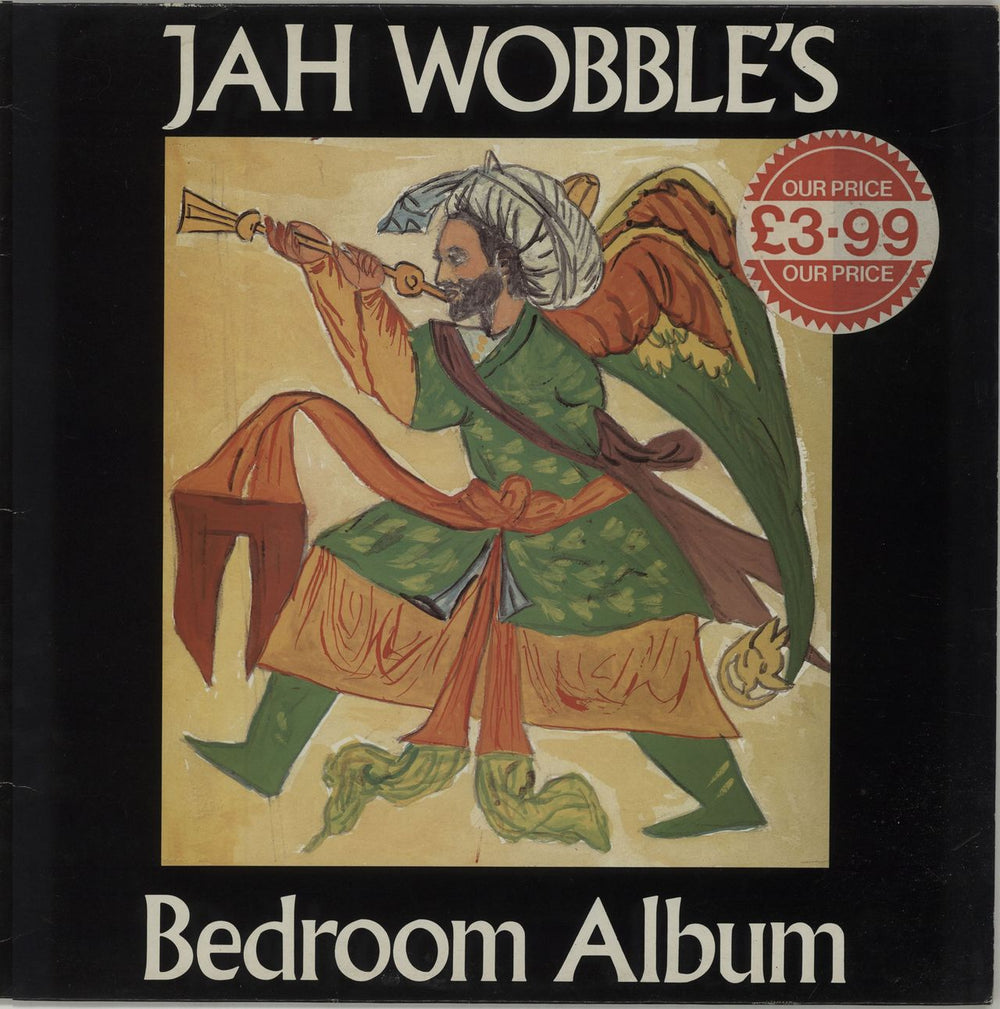 Jah Wobble Bedroom Album UK vinyl LP album (LP record) LAGO3