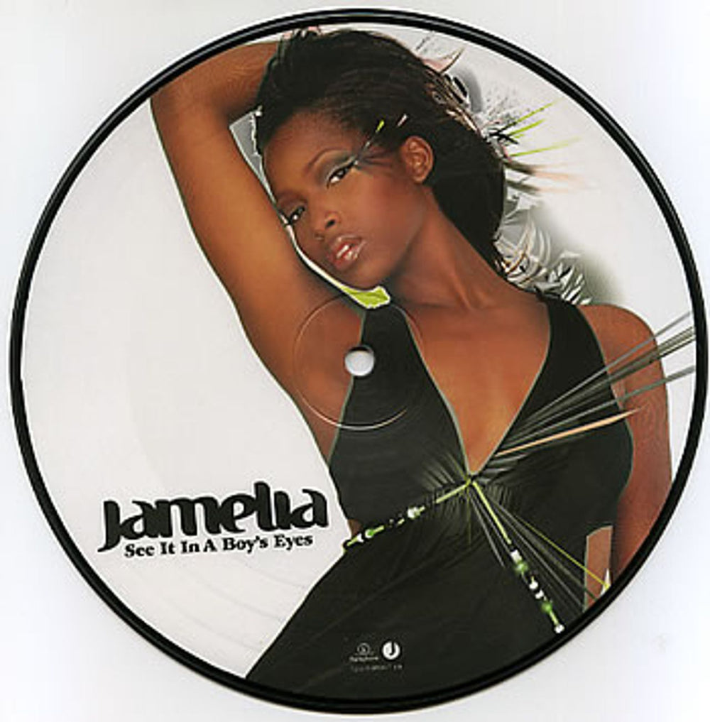 Jamelia See It In A Boy's Eyes UK 7" vinyl picture disc (7 inch picture disc single) 5489367