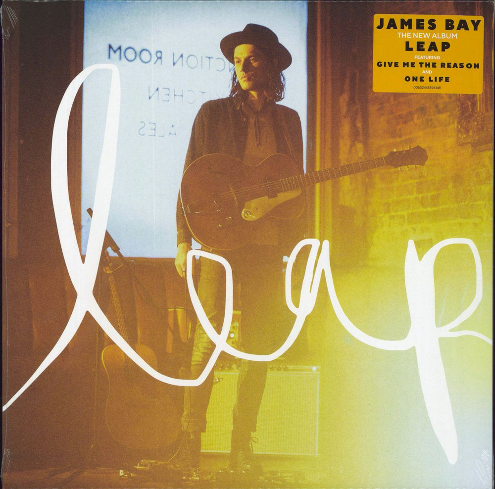 James Bay Leap - Pink Vinyl - Sealed UK vinyl LP album (LP record) 00602445596348