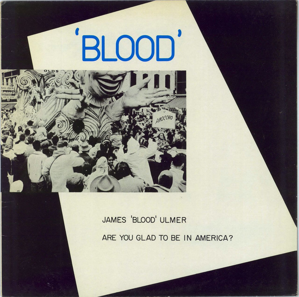 James Blood Ulmer Are You Glad To Be In America? UK vinyl LP album (LP record) ROUGH16