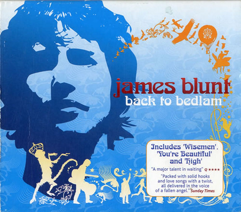 James Blunt Back To Bedlam US CD album (CDLP) 7567-83752-5