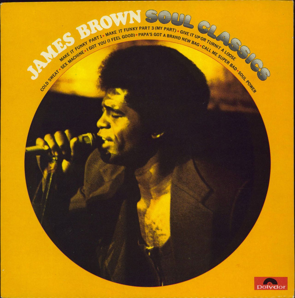 James Brown Soul Classics UK vinyl LP album (LP record) ACB00222