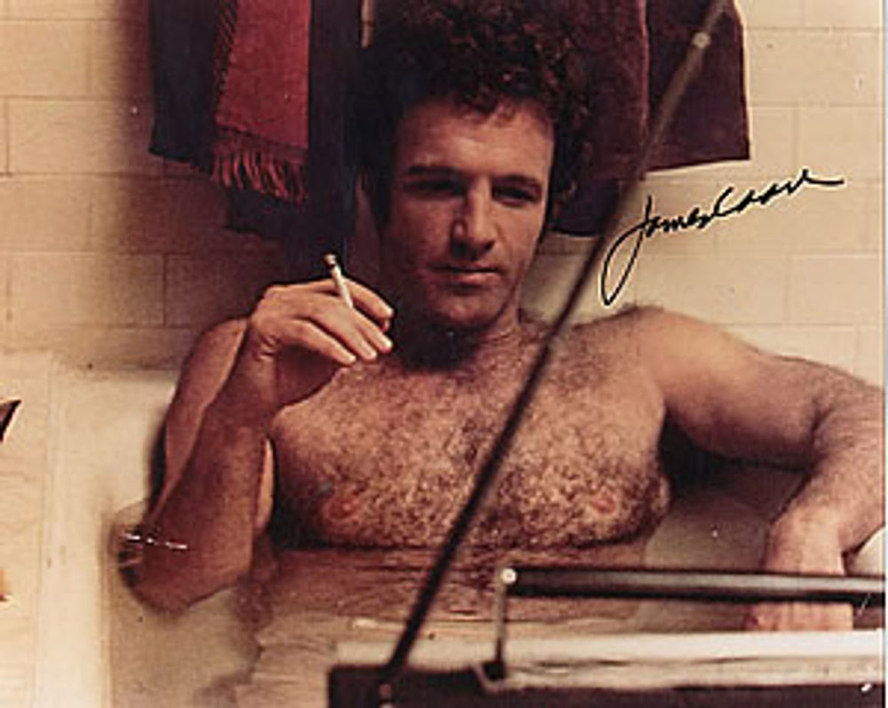 James Caan Autographed Photograph UK Promo photograph SIGNED PHOTO