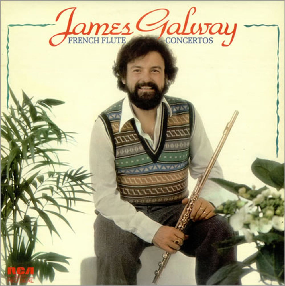 James Galway French Flute Concertos UK vinyl LP album (LP record) RL25109