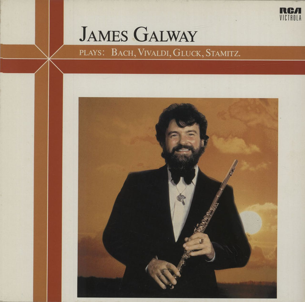 James Galway Plays Bach, Vivaldi, Gluck, Stamitz German vinyl LP album (LP record) VL70025