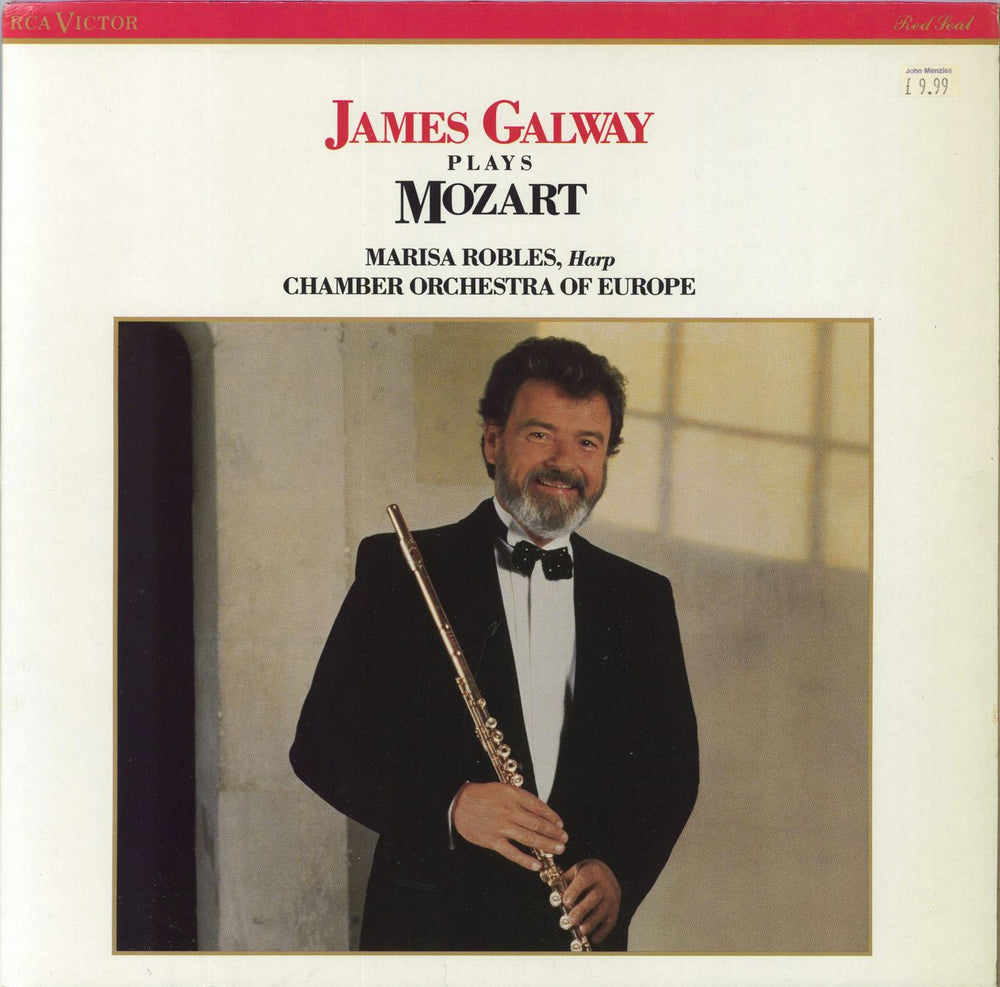 James Galway Plays Mozart German 2-LP vinyl record set (Double LP Album) RL87861