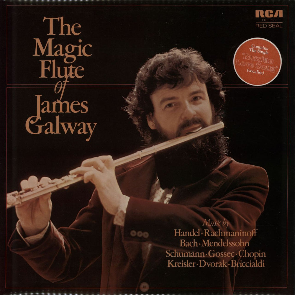 James Galway The Magic Flute Of James Galway UK vinyl LP album (LP record) LRL15131