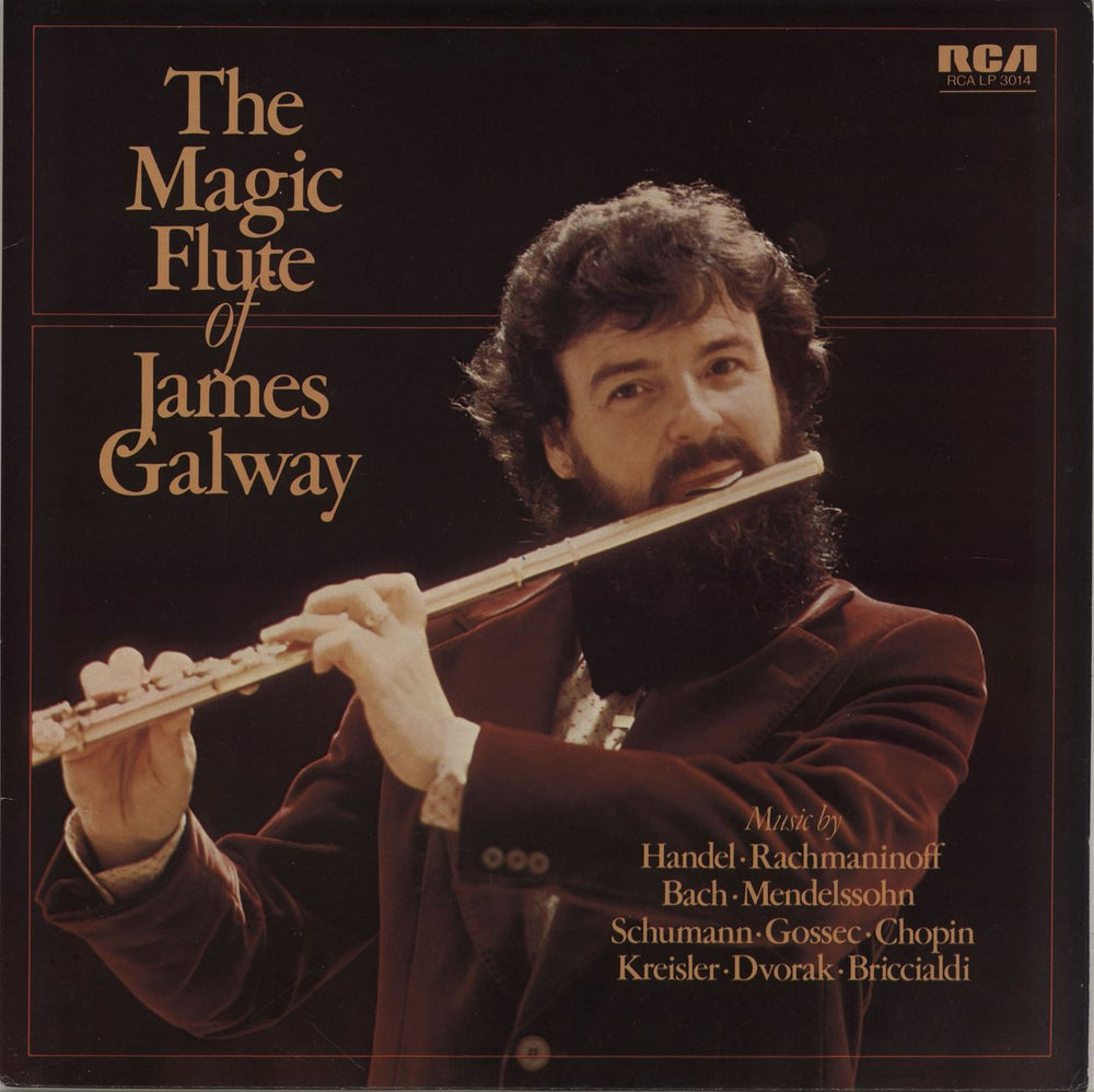 James Galway The Magic Flute Of James Galway UK vinyl LP album (LP record) RCALP3014