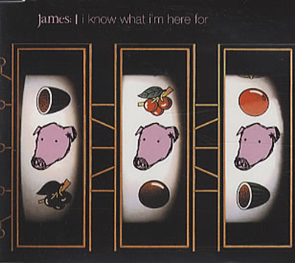 James I Know What I'm Here For - 1-track UK Promo CD single (CD5 / 5") JIMCJ22