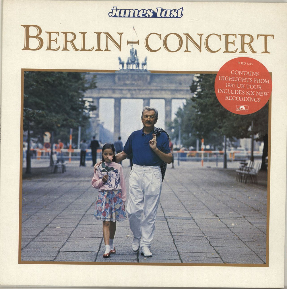 James Last Berlin Concert UK vinyl LP album (LP record) POLD5215