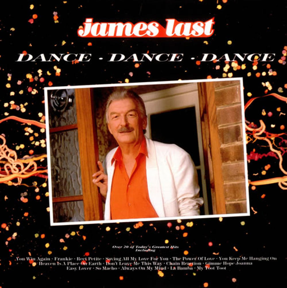 James Last Dance, Dance, Dance UK vinyl LP album (LP record) JLTV1