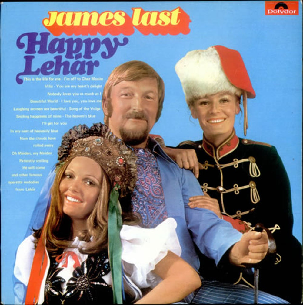 James Last Happy Lehar UK vinyl LP album (LP record) 2371169