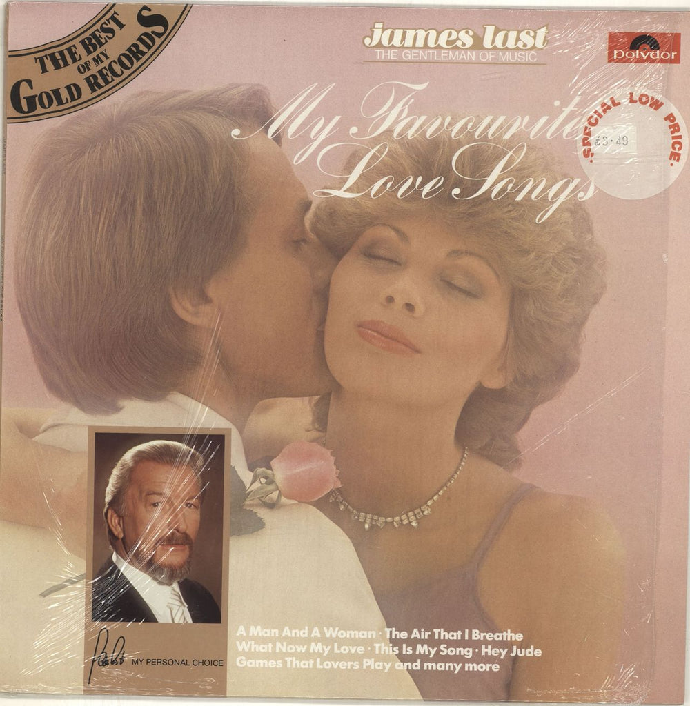 James Last My Favourite Love Songs UK vinyl LP album (LP record) 2437987