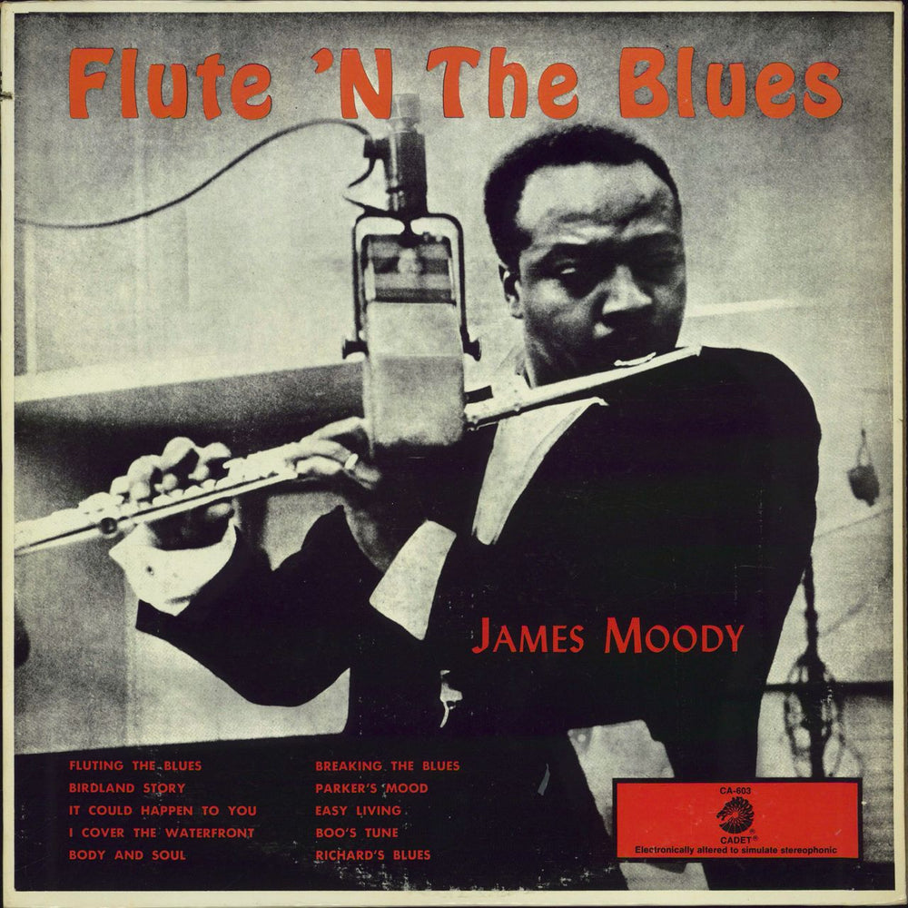 James Moody Flute 'n The Blues US vinyl LP album (LP record) CA-603