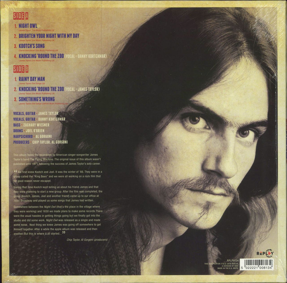 James Taylor 1967 (Nineteen Sixty Seven) - 180gm Vinyl - Sealed UK vinyl LP album (LP record) 5022221008134
