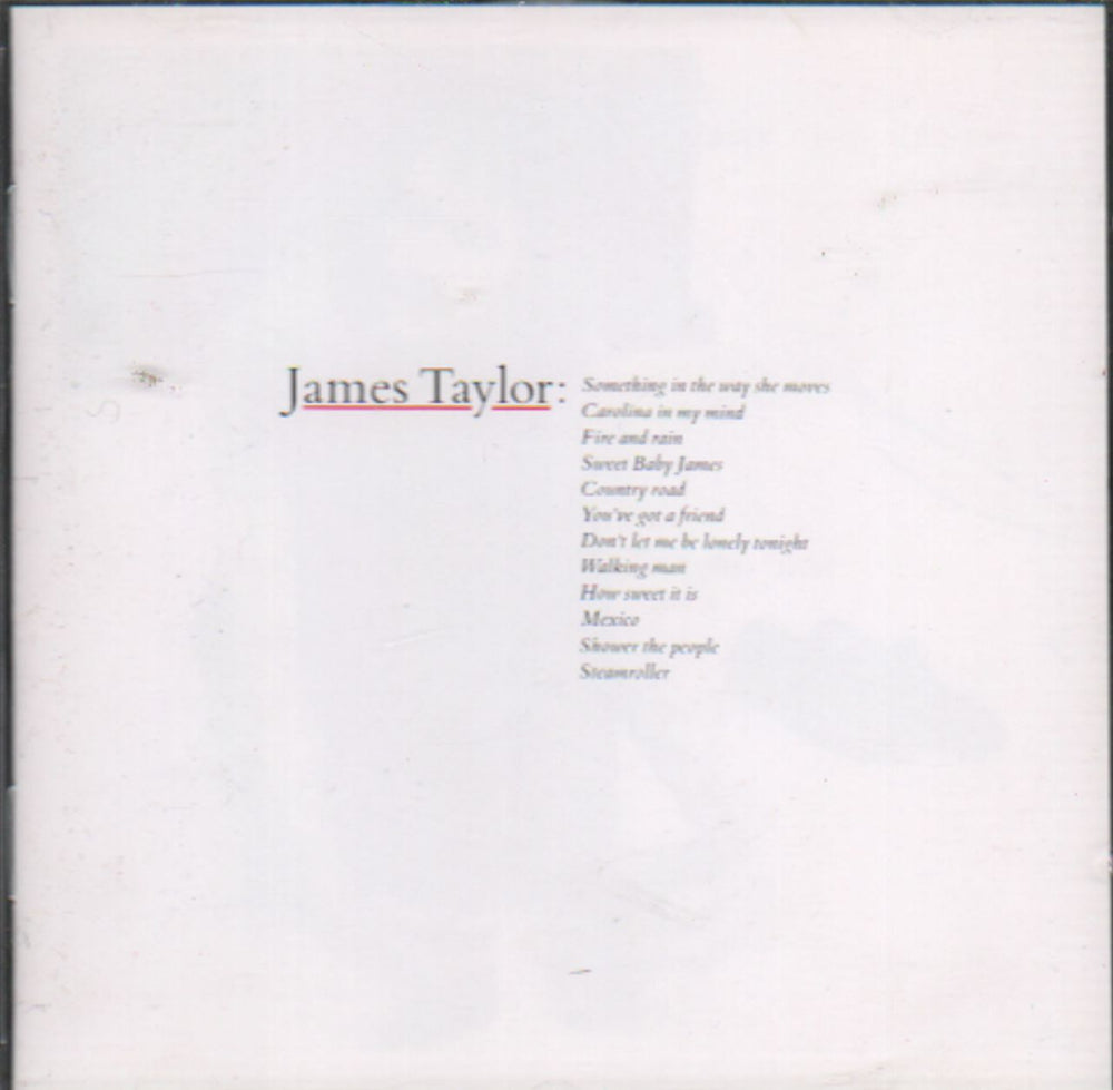 James Taylor Greatest Hits German CD album (CDLP) 7599-27336-2