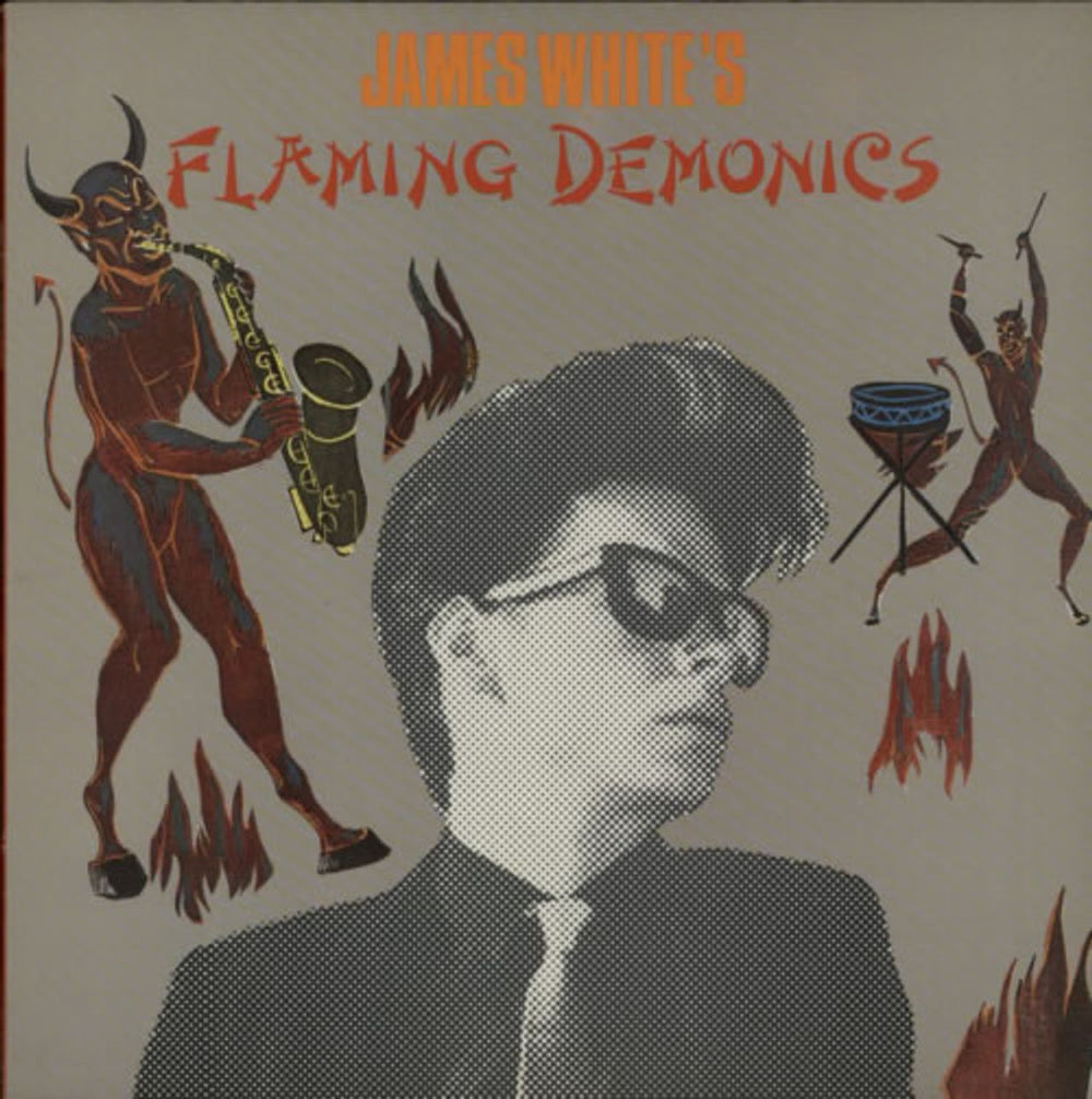 James White James White's Flaming Demonics UK vinyl LP album (LP record) ILPS7023