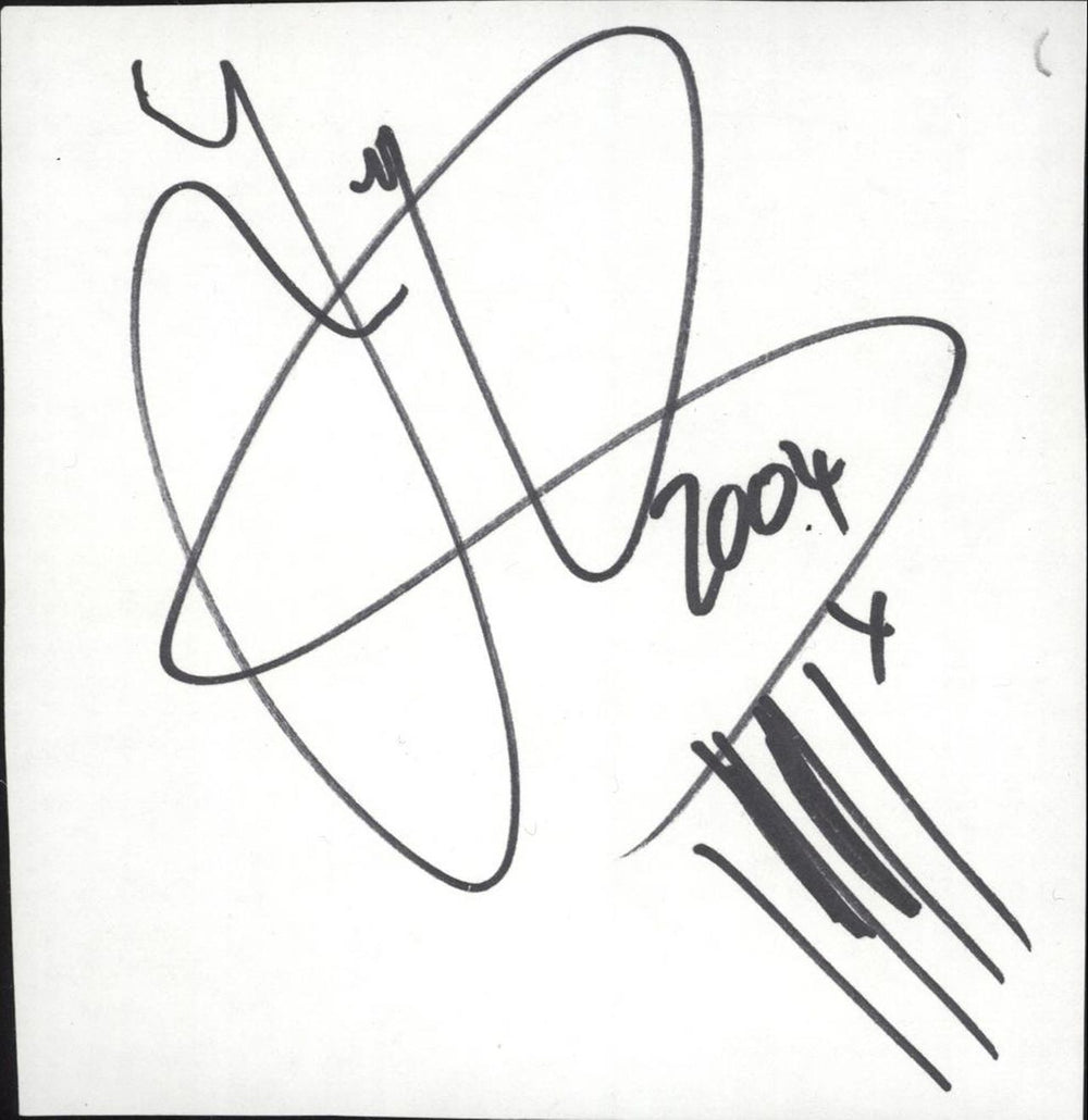 Jamie Cullum Autograph UK memorabilia AUTOGRAPH