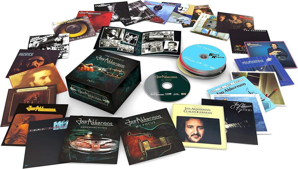 Jan Akkerman The Complete Jan Akkerman Dutch CD Album Box Set