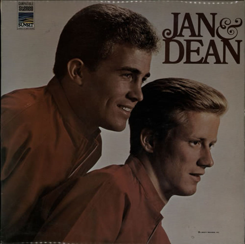 Jan & Dean Jan & Dean UK vinyl LP album (LP record) SLS50001