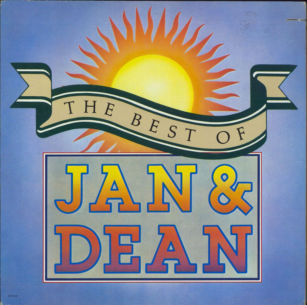 Jan & Dean The Best Of Jan & Dean US vinyl LP album (LP record) LN10115