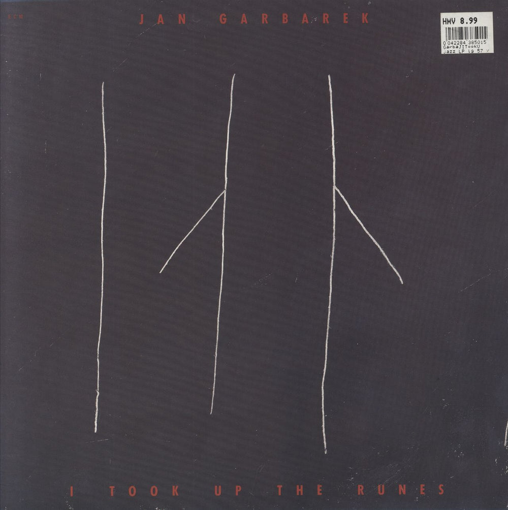 Jan Garbarek I Took Up The Runes German vinyl LP album (LP record) ECM1419