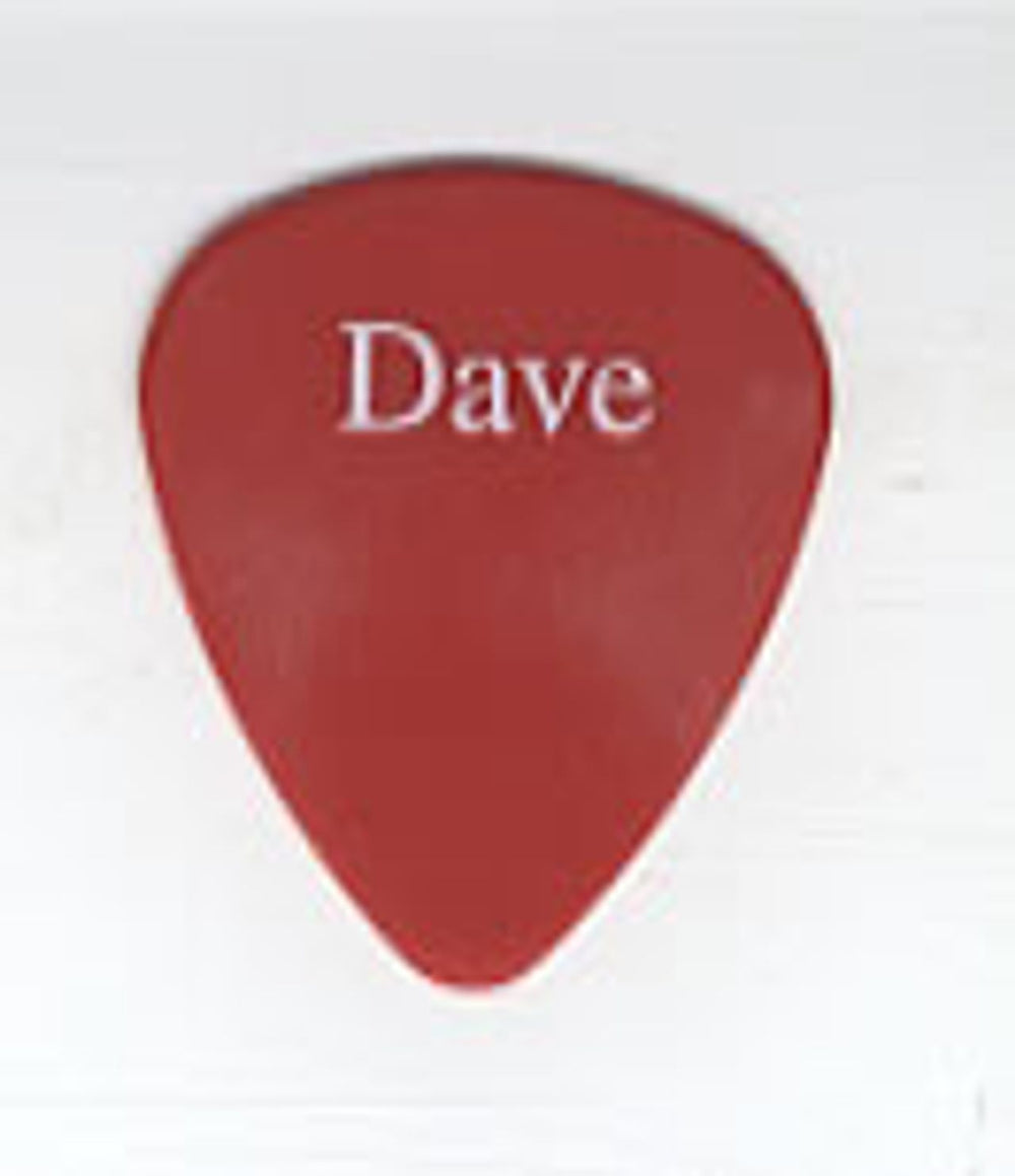 Janes Addiction Dave Navarro Guitar Plectrum US Promo guitar pick GUITAR PLECTRUM