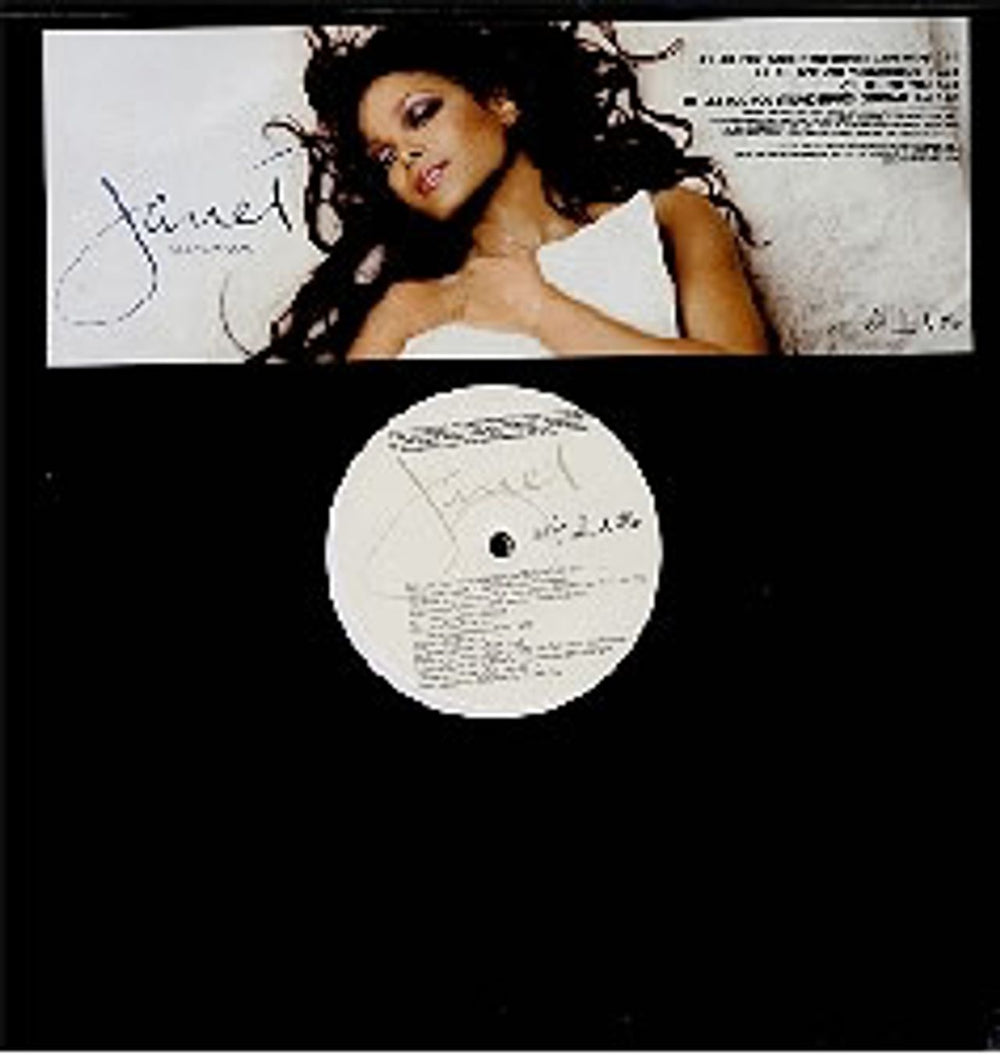 Janet Jackson All For You UK Promo 12" vinyl single (12 inch record / Maxi-single) VSTDJX1801