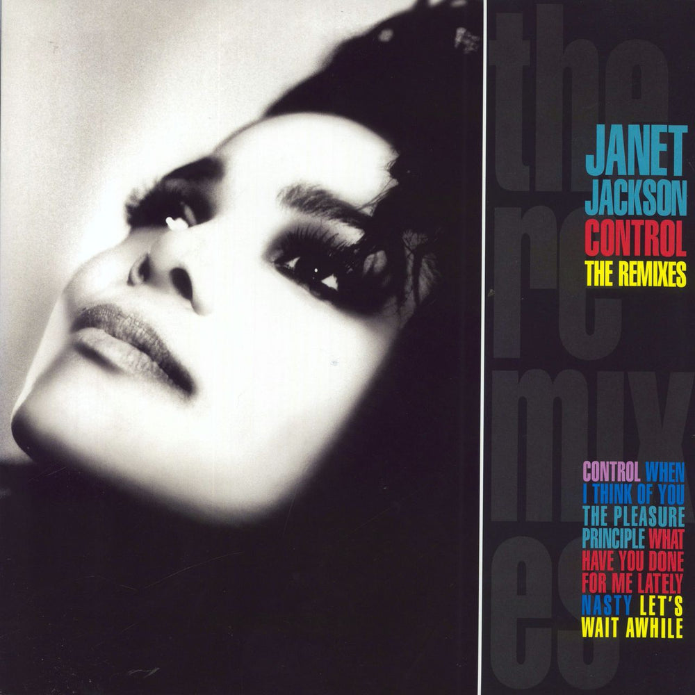 Janet Jackson Control: The Remixes UK 2-LP vinyl record set (Double LP Album) 00602577867422