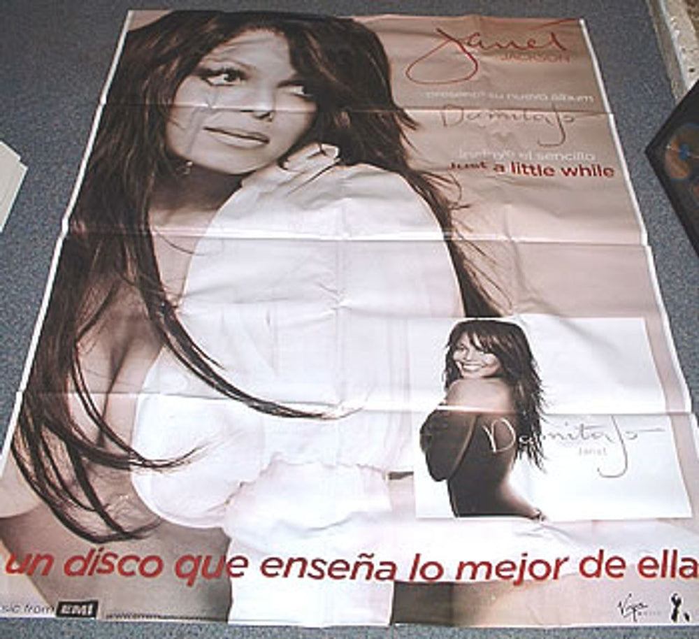 Janet Jackson Damita Jo Mexican Promo display DISPLAY BANNER