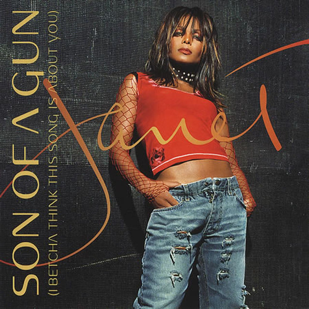 Janet Jackson Son Of A Gun - I Betcha Think This Song Is About You UK Promo CD single (CD5 / 5") VUSCDJ232