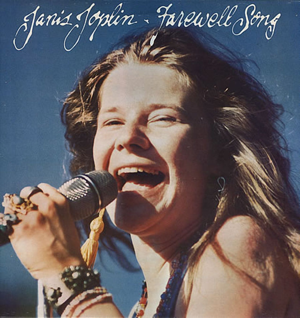 Janis Joplin Farewell Song UK vinyl LP album (LP record) 85354