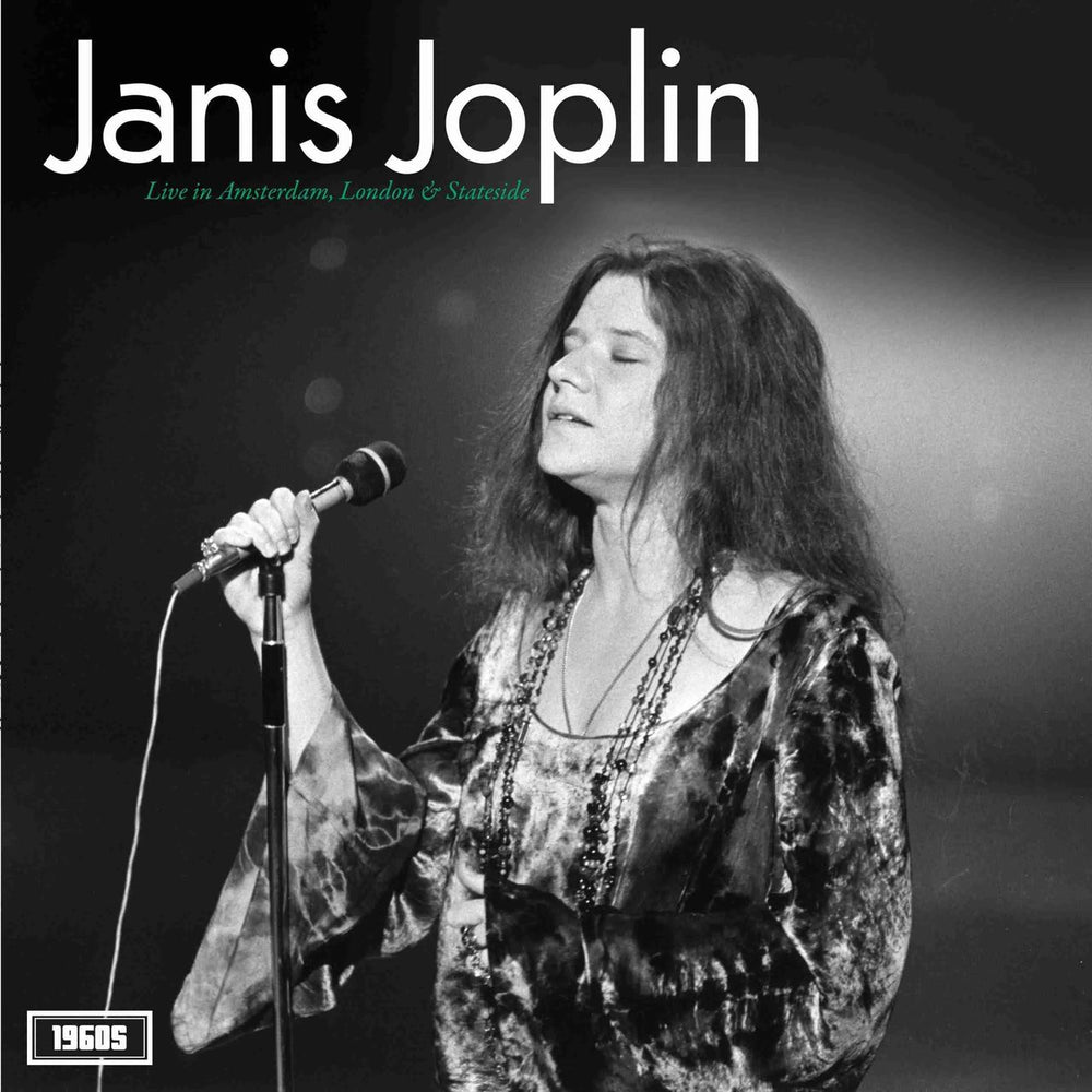 Janis Joplin Live In Amsterdam, London & Stateside - Sealed UK vinyl LP album (LP record) R&B102