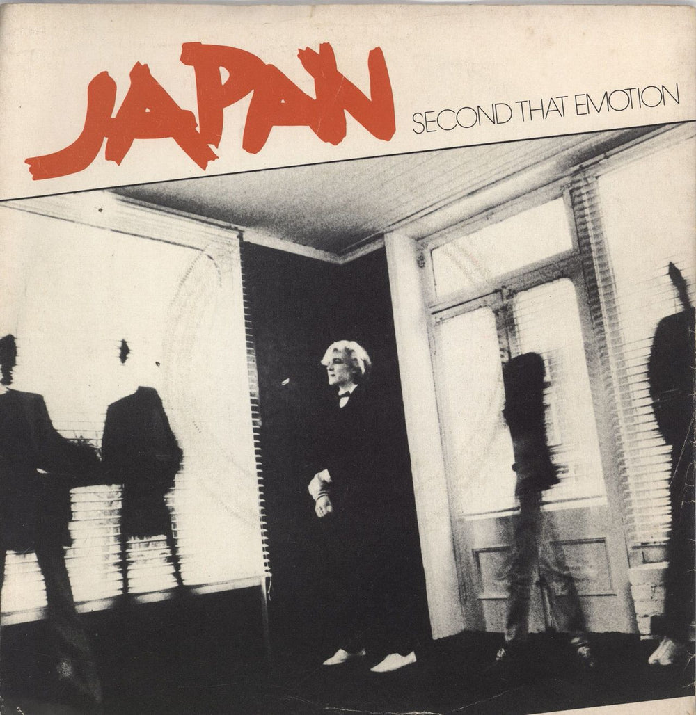 Japan I Second That Emotion UK 7" vinyl single (7 inch record / 45) AHA559