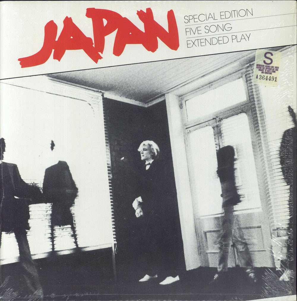 Japan Special Edition Five Song EP - Open Shrink Canadian 12" vinyl single (12 inch record / Maxi-single) EPHA-001