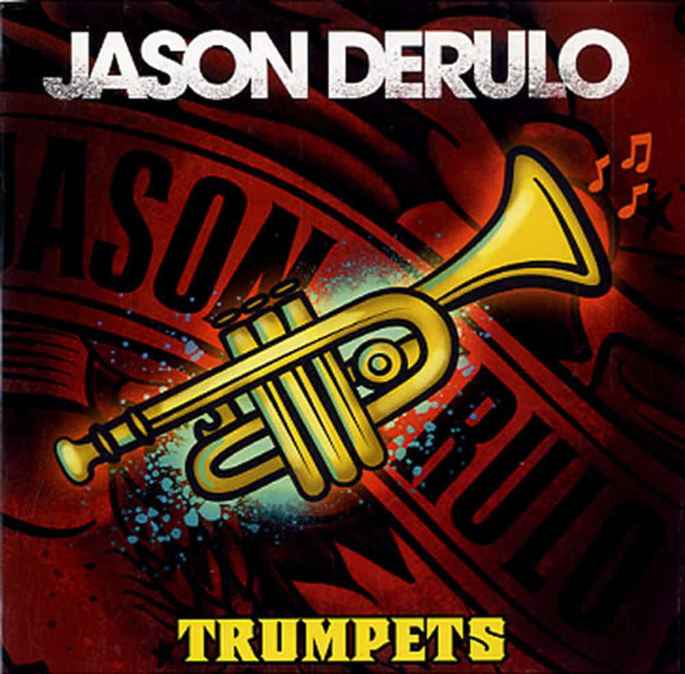 Jason Derulo Trumpets / Stupid Love UK Promo 2-CD single set (Double CD single) 2 X CD-RS