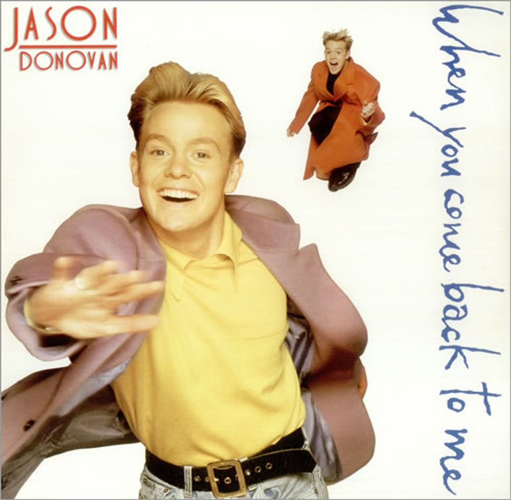 Jason Donovan When You Come Back To Me UK 12" vinyl single (12 inch record / Maxi-single) PWLT46