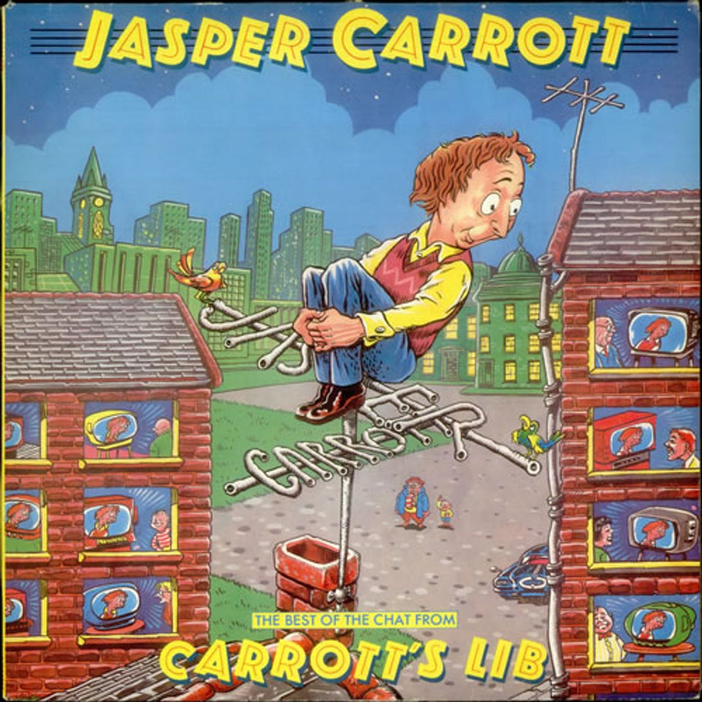 Jasper Carrott Carrot's Lib UK vinyl LP album (LP record) DJF20580