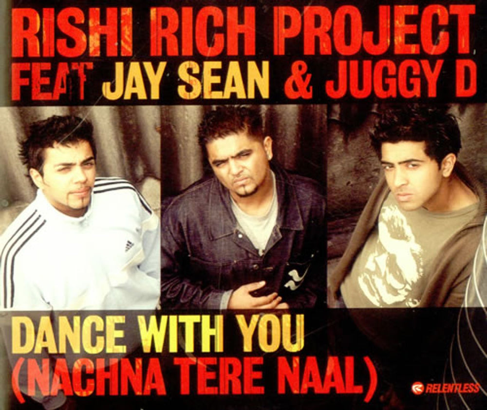 Jay Sean Dance With You [Nachna Tere Naal] UK CD single (CD5 / 5") RELCD1