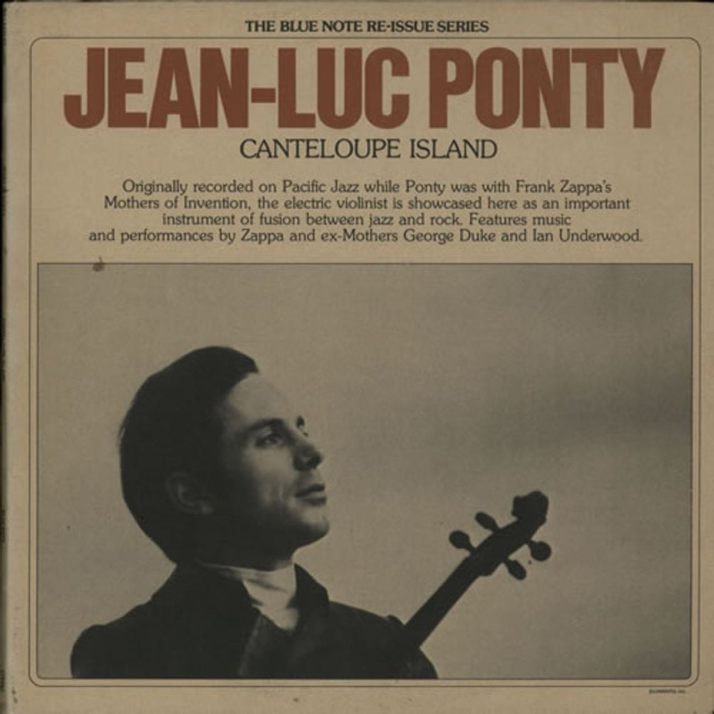 Jean-Luc Ponty Canteloupe Island US 2-LP vinyl record set (Double LP Album) BN-LA632-H2